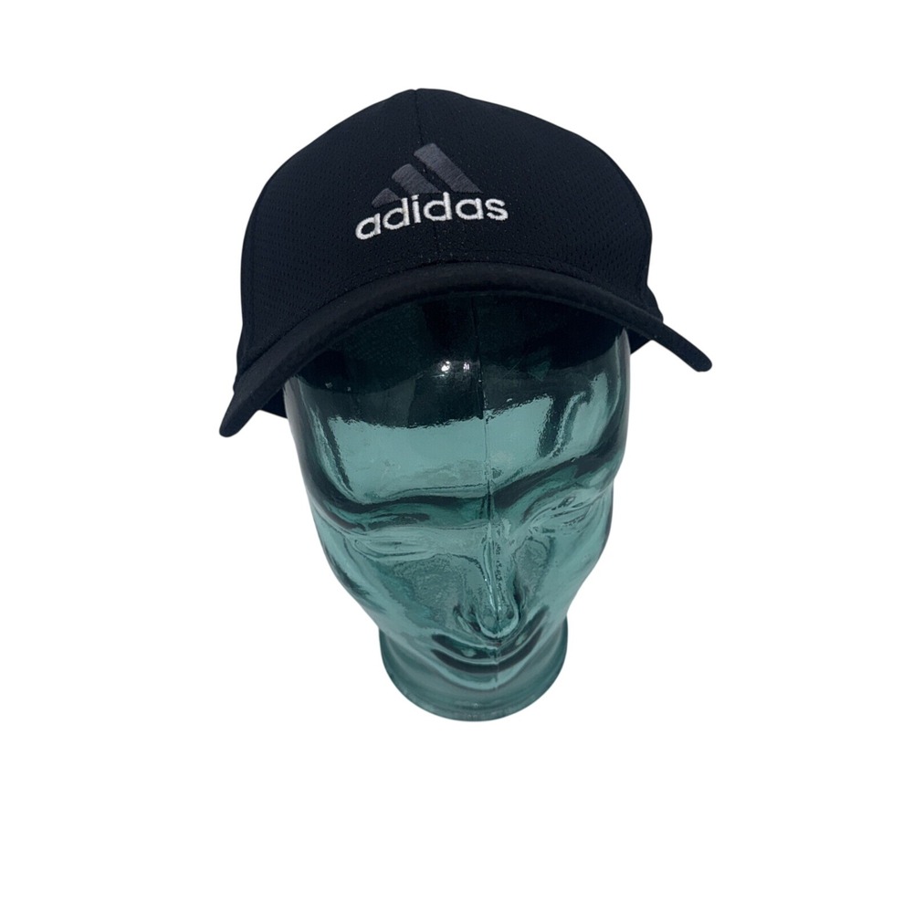 Adidas Climalite Men's Baseball Cap Size Medium Black 90288‎ - Picture 2 of 10